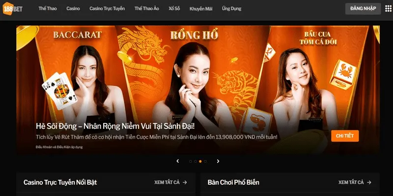 nhà cái 188bet Tổng quan về nhà cái 188bet – Thương hiệu dẫn đầu thị trường